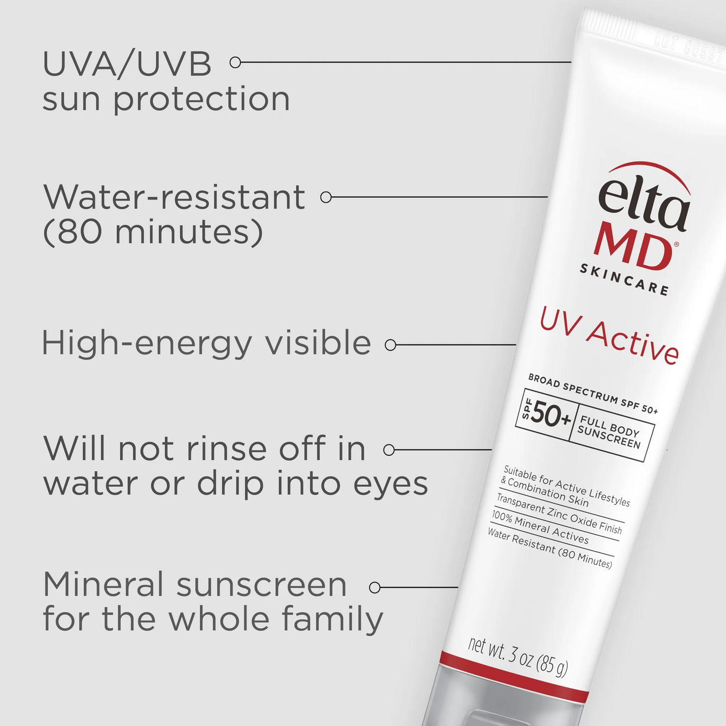 EltaMD | UV Active Broad-Spectrum SPF 50+